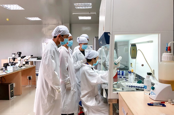 Phòng thí nghiệm của Viện Tế bào gốc (ĐH KHTN, ĐHQG TP.HCM). Đây là một trong những đơn vị đã thực hiện nhiều đề tài của Bộ KH&CN. Ảnh: Viện Tế bào gốc.