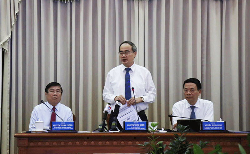 Bí thư Thành ủy TPHCM Nguyễn Thiện Nhân
