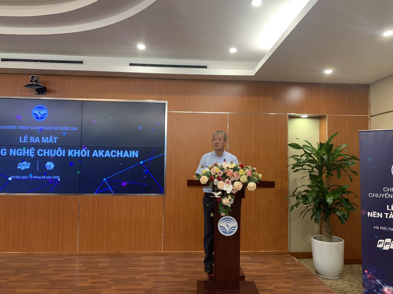 Thứ trưởng Bộ Thông tin và Truyền thông Nguyễn Thành Hưng, phát biểu tại sự kiện. Ảnh:BN