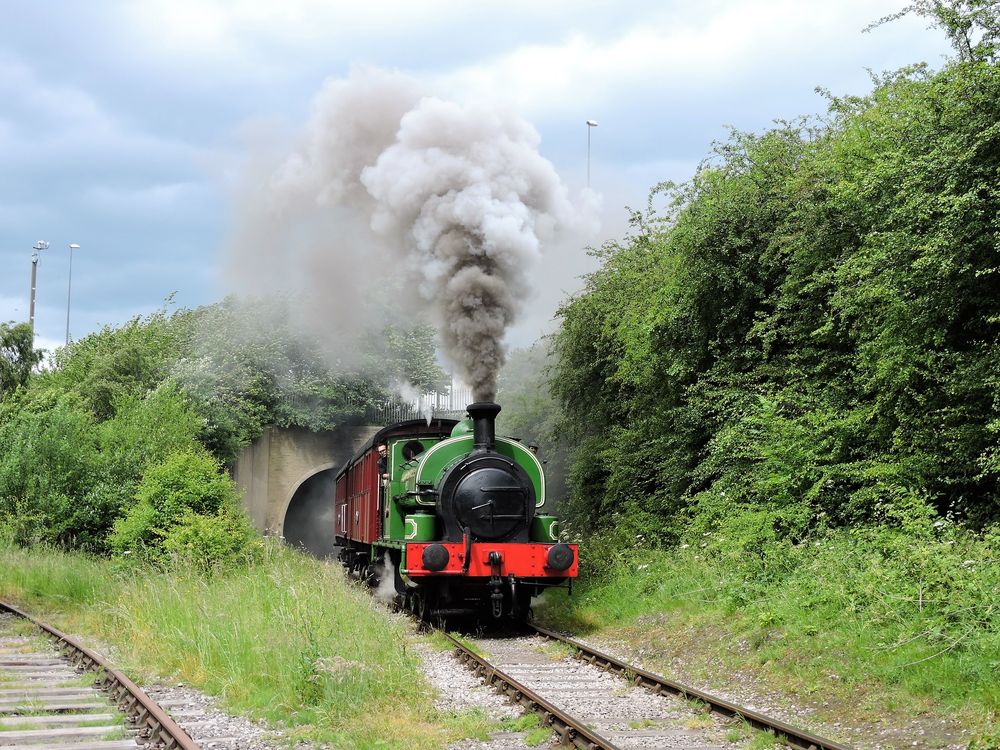 Tuyến đường sắt Middleton ở Anh. Ảnh: David Spencer/Flickr.