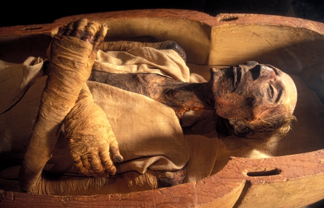 Xác ướp Pharaoh Ai Cập Rameses II (1301-1235 TCN ). Ảnh: Nature.