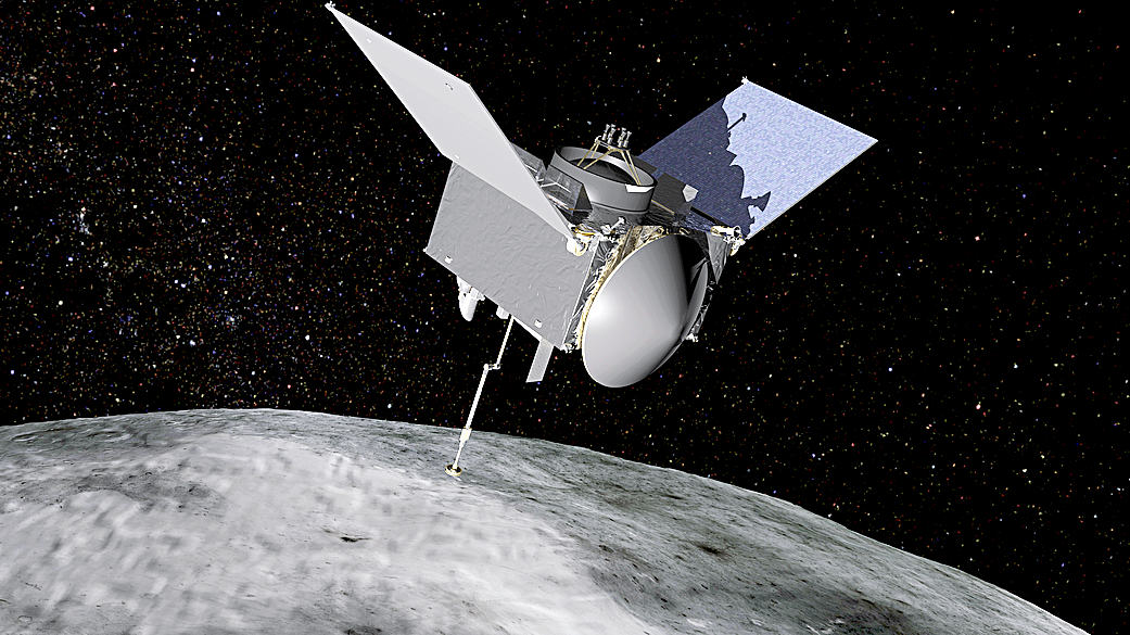 Tàu vũ trụ OSIRIS-Rex. Ảnh: NASA.
