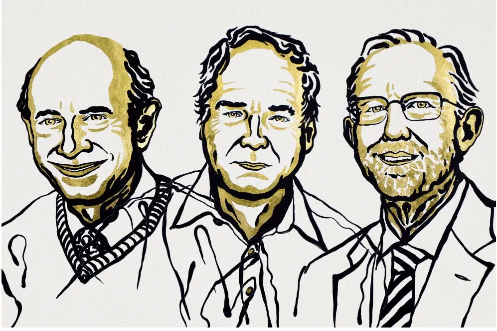 Các nhà khoa học được giải Nobel Y học năm 2020 (từ trái qua phải): Harvey J. Alter, Michael Houghton and Charles M. Rice. Nguồn: nobelprize.org.