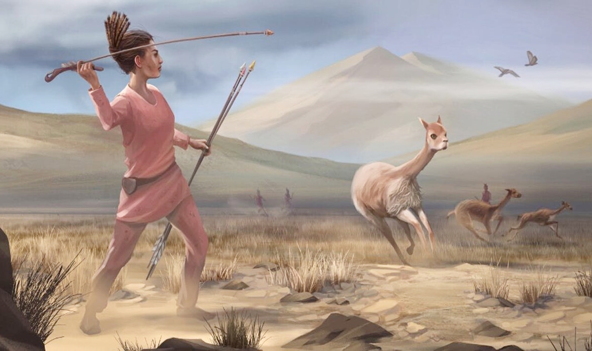 Phụ nữ thời tiền sử ở châu Mỹ cũng là những thợ săn. Ảnh: UC Davis.