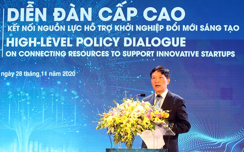 Thứ trưởng Trần Văn Tùng phát biểu tại sự kiện. Ảnh: TF