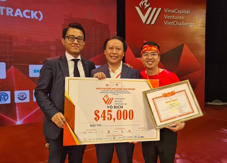 VIoT đạt giải quán quân Cuộc thi Vinacapital Ventures Vietchallenge 2020 | Nguồn: VIoT