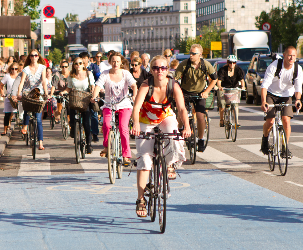 Đan Mạch được chọn là đất nước hạnh phúc nhất thế giới theo một khảo sát do Gallup thực hiện. Thủ đô Copenhagen cũng được gọi là “thành phố của xe đạp”. Ảnh: Denmark Embassy.