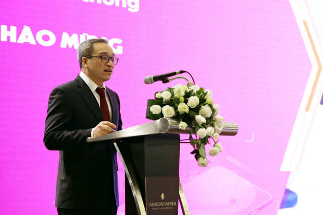 Thứ trưởng Bộ TT&TT Phan Tâm phát biểu tại sự kiện. Nguồn: IDG
