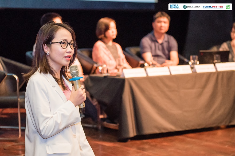 Bà Phan Thanh Hải - Giám đốc điều hành mạng lưới dữ liệu chất lượng không khí PAM Air