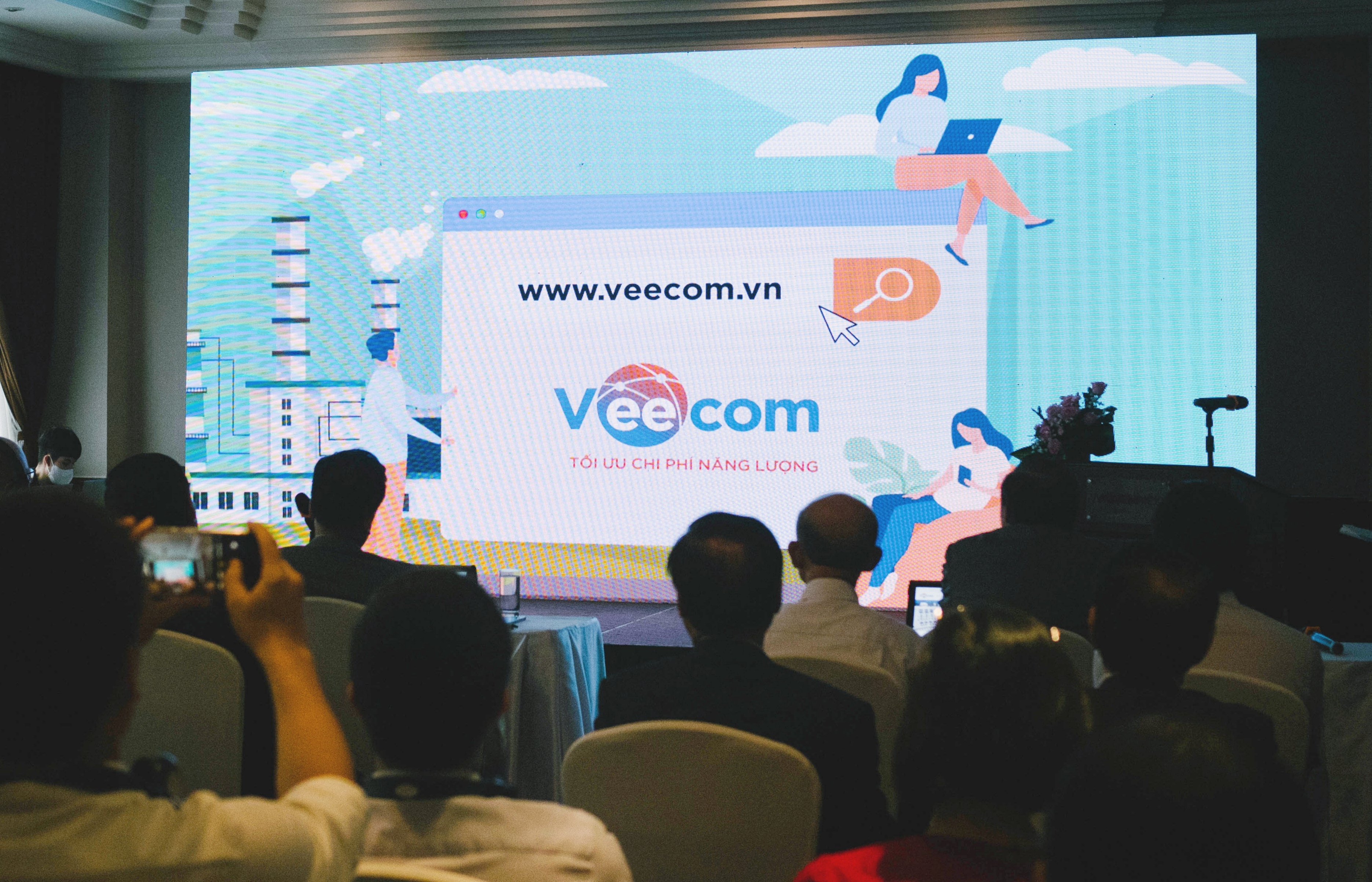 Lễ ra mắt website của Cộng đồng Hiệu quả Năng lượng Việt Nam | Ảnh: GIZ Việt Nam