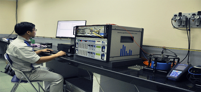 Hệ thống hiệu chuẩn, kiểm định, thử nghiệm phương tiện đo rung động của QUATEST3
