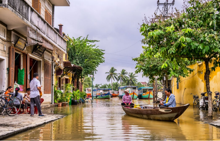 Việt Nam là một trong những quốc gia chịu ảnh hưởng nặng nề của biến đổi khí hậu | Nguồn: Báo cáo Groundswell 2021