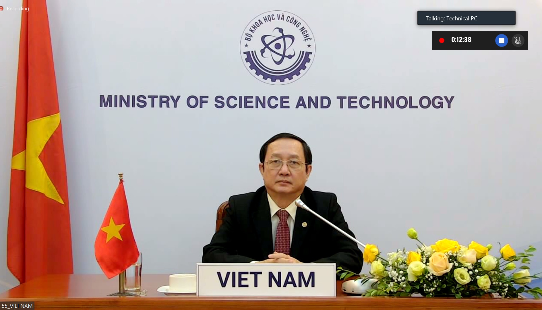 Bộ trưởng Huỳnh Thành Đạt tại Hội nghị