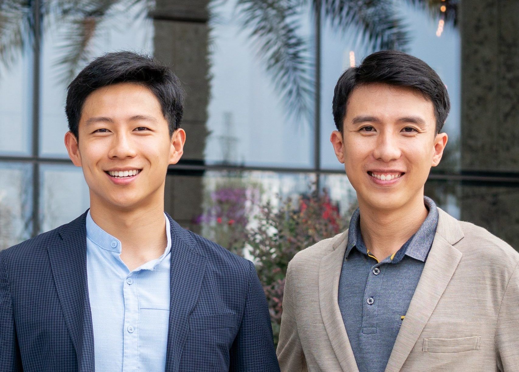 Phillip An (bên trái) và JunYutan (bên phải) - 2 nhà đồng sáng lập của Homebase. Nguồn: Homebase.