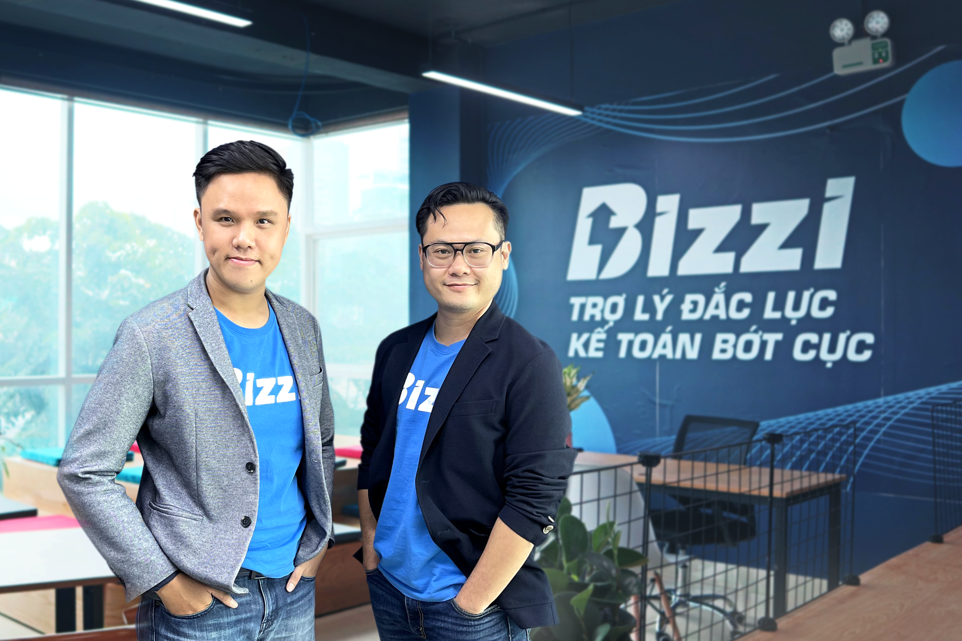 Hai nhà sáng lập của Bizzi. Nguồn: Do Ventures.