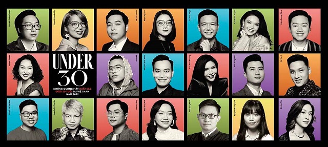 Các gương mặt của Forbes Việt Nam Under 30. Nguồn: Forbes.