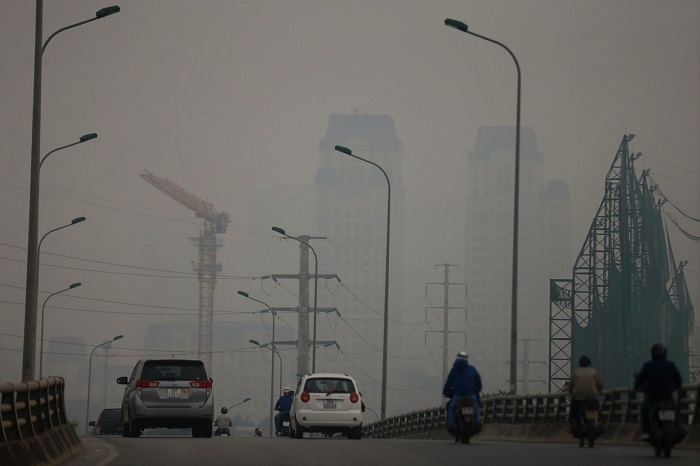 Ô nhiễm không khí gây nhiều nguy cơ sức khỏe cho con người