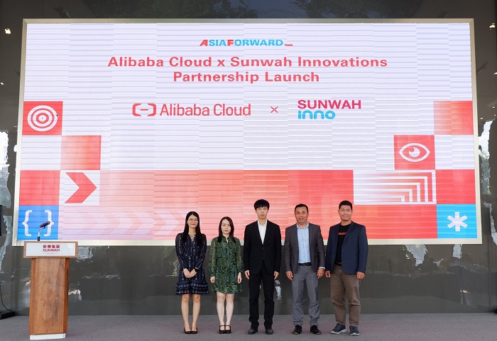 Ký kết Alibaba Cloud và Sunwah Innovation vào ngày 25/5/2022 tại TP.HCM | Ảnh: BTC
