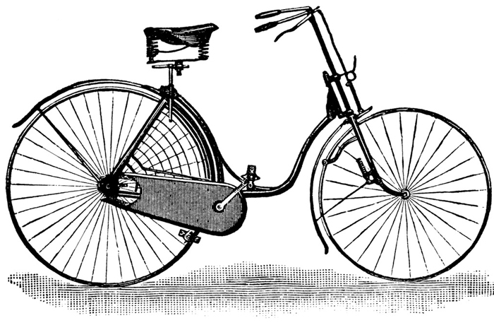Xe đạp an toàn cho phụ nữ từ năm 1889.