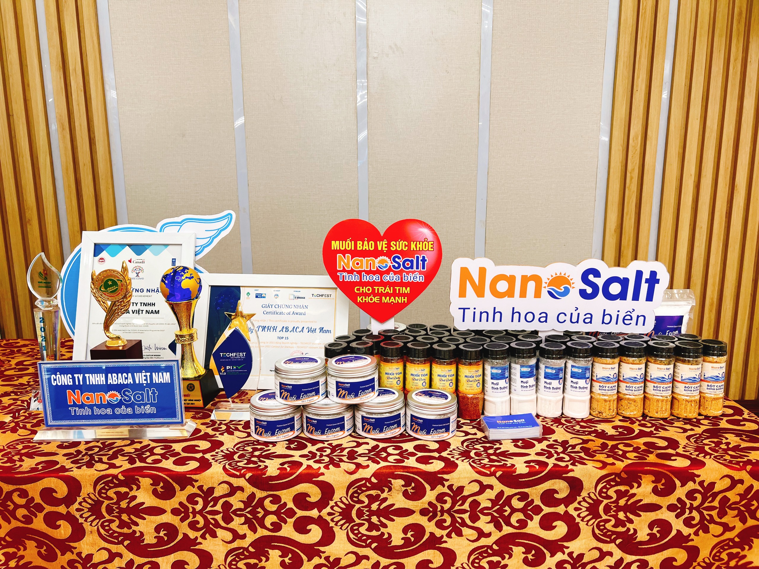 Một số sản phẩm của NanoSalt