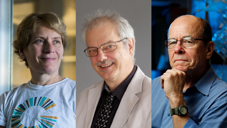 Carolyn Bertozzi, Morten Meldal và Barry Sharpless (từ trái sang phải) đã phát triển các cách nối các phân tử một cách nhanh chóng và không có sản phẩm phụ không mong muốn