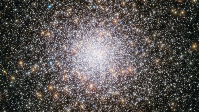 Những cụm sao cầu như thế này chứa hàng trăm nghìn đến hàng triệu ngôi sao, trong đó có một số sao nhiều tuổi nhất vũ trụ. Ảnh: NASA Goddard