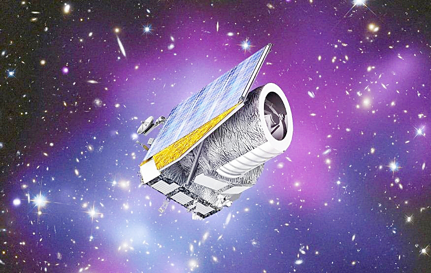 Kính viễn vọng không gian Euclid. Ảnh: ESA