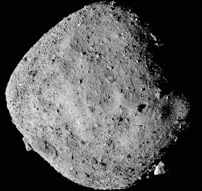 Hình ảnh tiểu hành tinh Bennu. Ảnh: Nasa