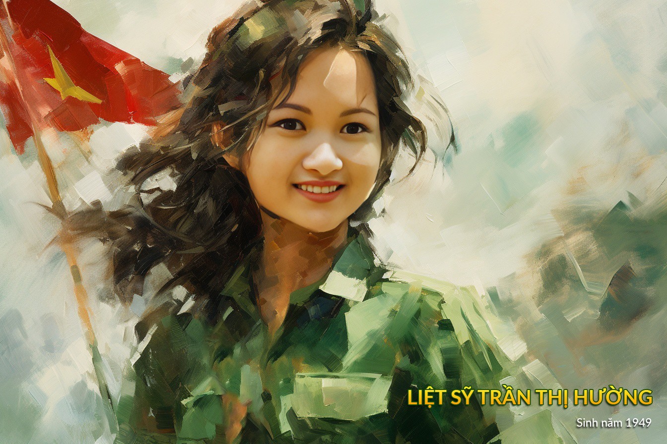 Liệt sĩ Trần Thị Hường (19 tuổi), chiến sĩ