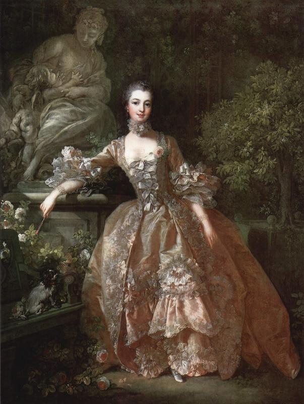 Phu nhân de Pompadour, người giúp phổ biến màu hồng ra khắp châu Âu.
