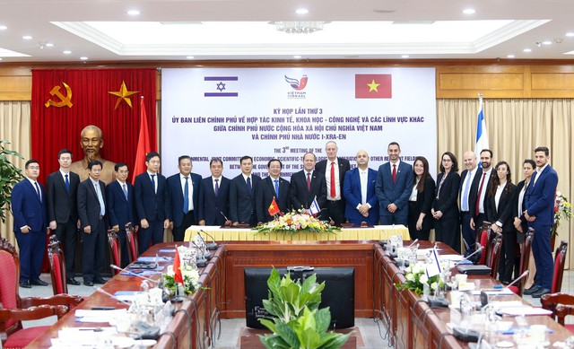 Kỳ họp lần thứ 3 Uỷ ban liên Chính phủ Việt Nam – Israel.
