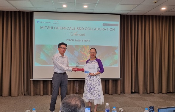 Sản phẩm ức chế bệnh bạc lá nhận giải thưởng của Mitsui Chemicals