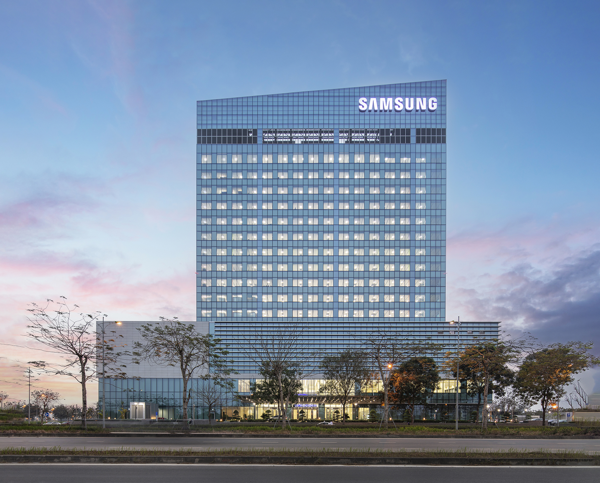 Trung tâm R&D của Samsung tại Hà Nội chính thức hoạt động từ tháng 12/2022. Ảnh: T.L