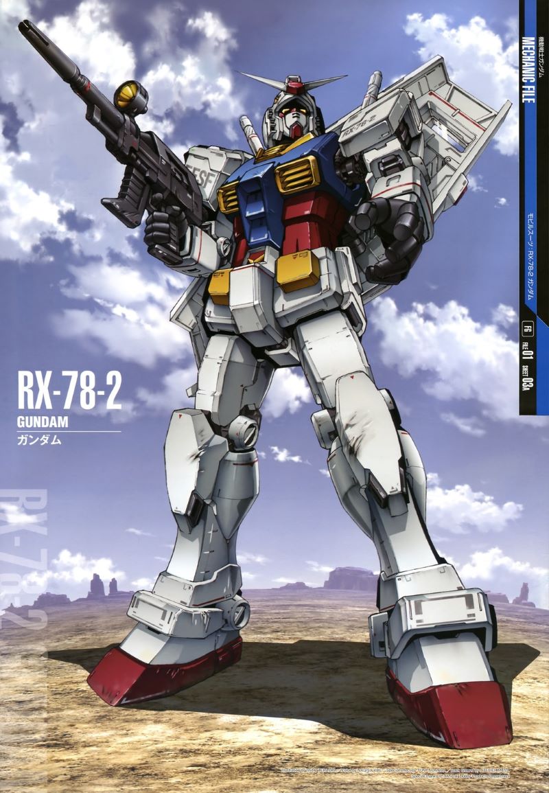 Hình ảnh Mobile Suit Gundam. Nguồn:gundamguy