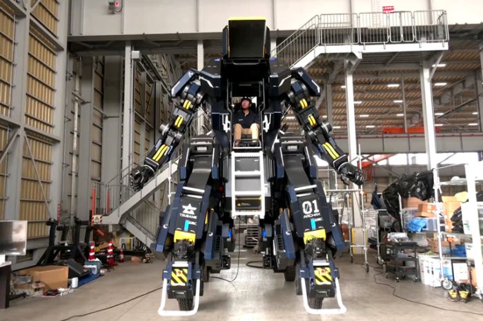Bộ giáp robot Archax. Nguồn: Reuters 