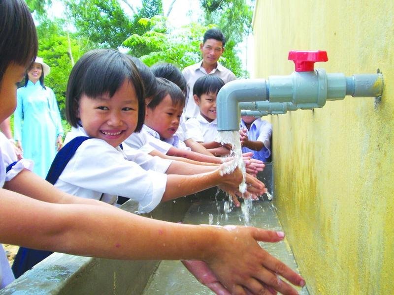 Trong thành công của chương trình Nước sạch nông thôn có sự đóng góp của ngành Thủy lợi.