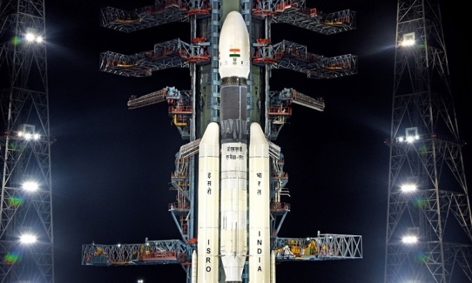 Ấn Độ tiếp tục thực hiện giấc mơ chinh phục không gian. Ảnh: ISRO.