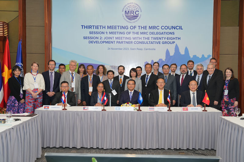 Cuộc họp Hội đồng MRC lần thứ 30 ở Siem Reap (24/11).
