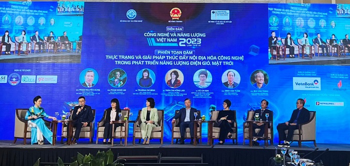 Các diễn giả tại Diễn đàn công nghệ và năng lượng Việt Nam 2023. Ảnh: Vũ Phong Engergy