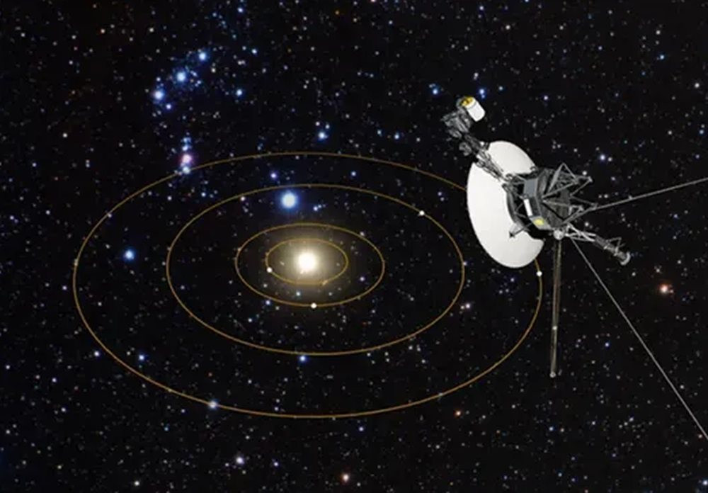 Tàu Voyager 1. Ảnh: NASA