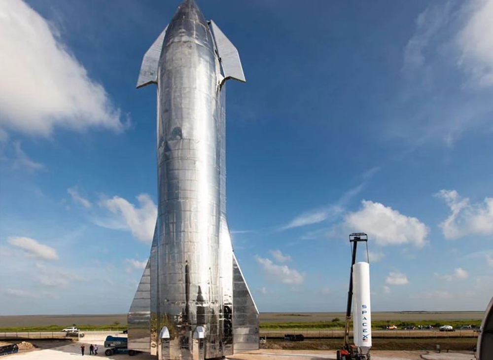 Nguyên mẫu tàu vũ trụ Starship. Ảnh: SpaceX