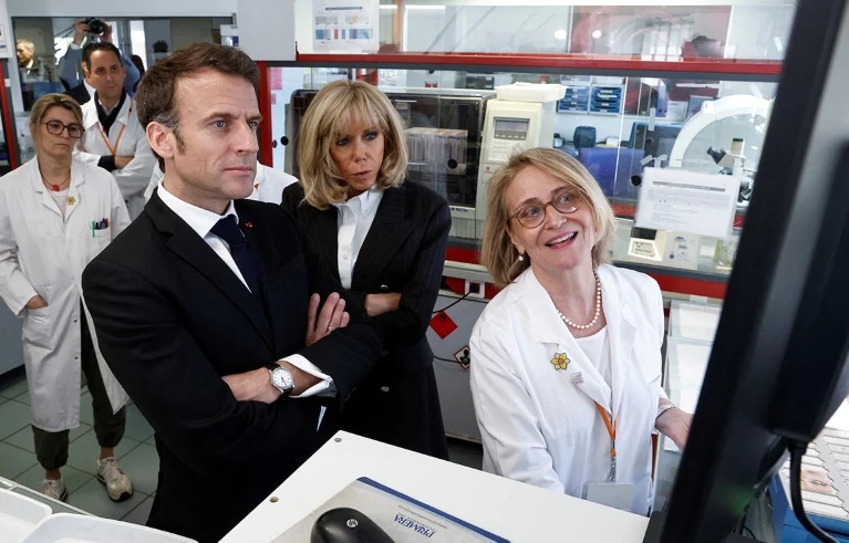 Tổng thống Pháp Emmanuel Macron không từ bỏ ý tưởng thành lập một quỹ toàn EU dành cho nghiên cứu có rủi ro cao nhưng mang lại lợi nhuận cao. Ảnh: AFP/Getty