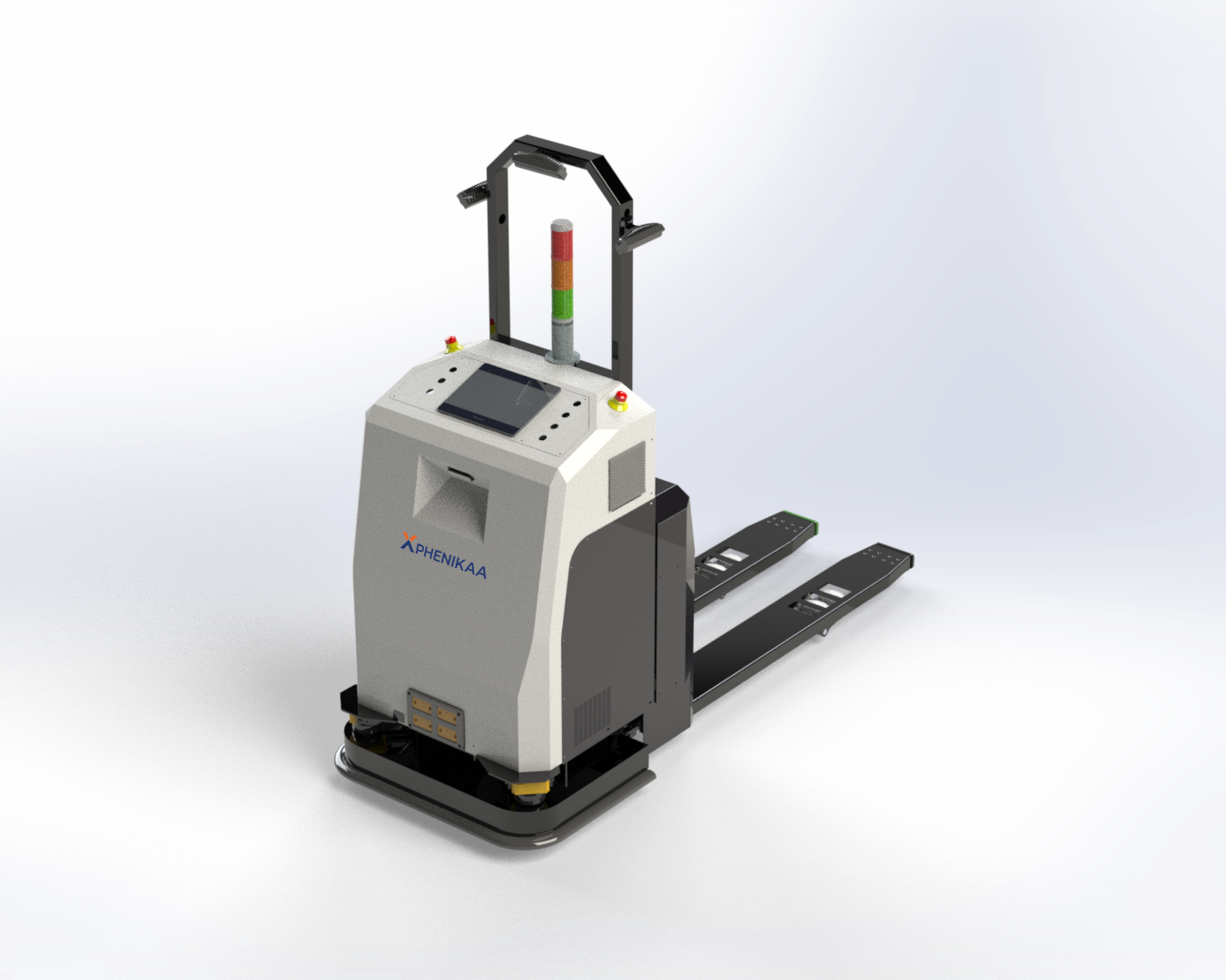 Robot AMR Pallet Mover của Phenikaa-X. Ảnh: Phenikaa-X