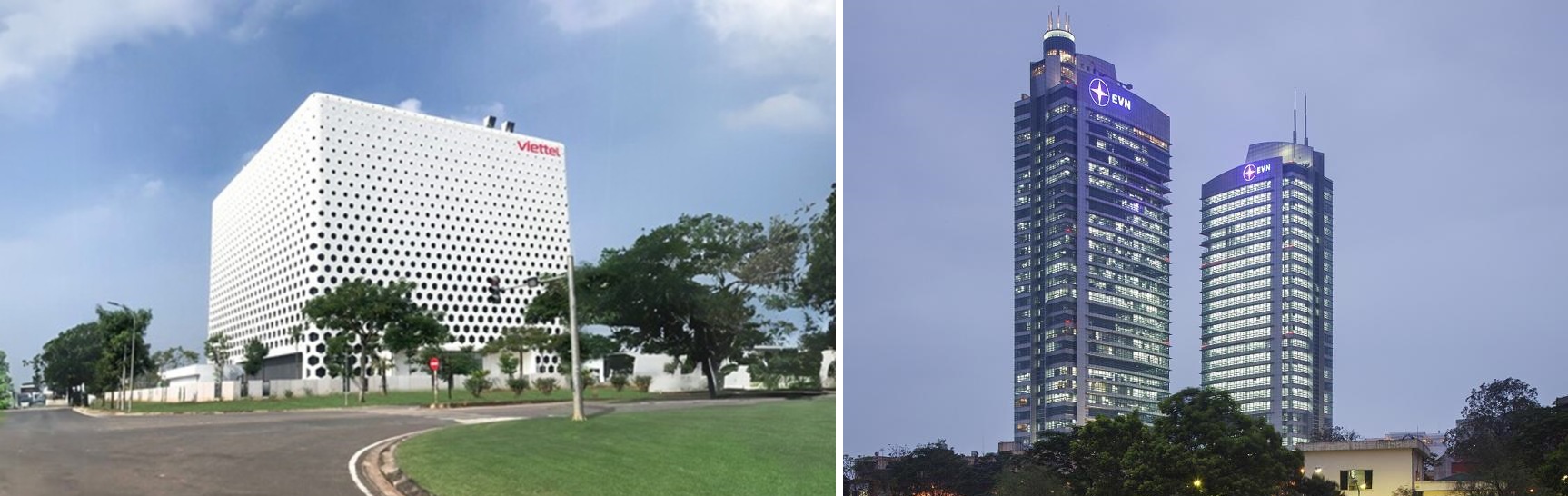 Trung tâm Dữ liệu Hòa Lạc 3 của Viettel IDC (Khu công nghệ cao Hòa Lạc, Hà Nội) vàTòa nhà Tập đoàn Điện lực Việt Nam đạt giải nhất giải thưởng "Hiệu quả năng lượng trong công trình xây dựng năm 2024".