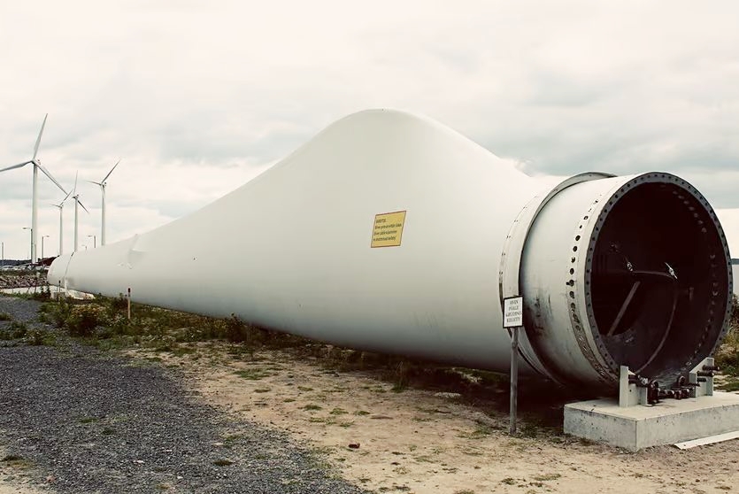 Cánh turbine gió. Ảnh: Wikimedia
