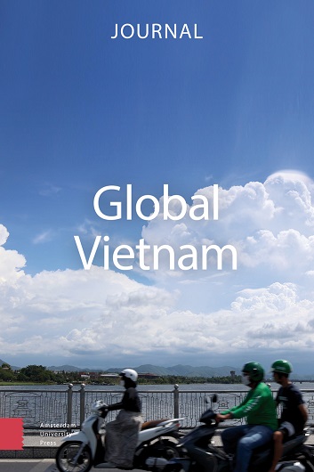 Tạp chí "Global Vietnam", một trong những tạp chí quốc tế hiếm hoi chấp nhận đăng bài bằng tiếng Việt. Ảnh: AUP