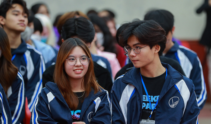 Sinh viên của Đại học Quốc gia Hà Nội có cơ hội tiếp cận khoá học toàn cầu của Đại học Thanh Hoa. Ảnh: VNU