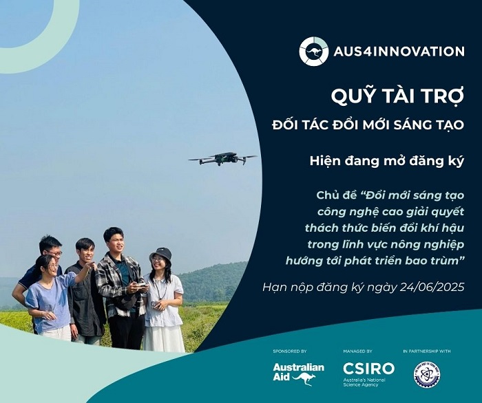 Chương trình Aus4Innovation mở vòng tài trợ thứ 5. Ảnh: Đại sứ quán Australia