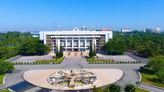 Khuôn viên Đại học Quốc gia TP.HCM. Ảnh: VNU-HCM