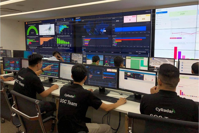 Trung tâm điều hành An toàn thông tin mạng tỉnh Bình Phước. Ảnh: mt.gov.vn